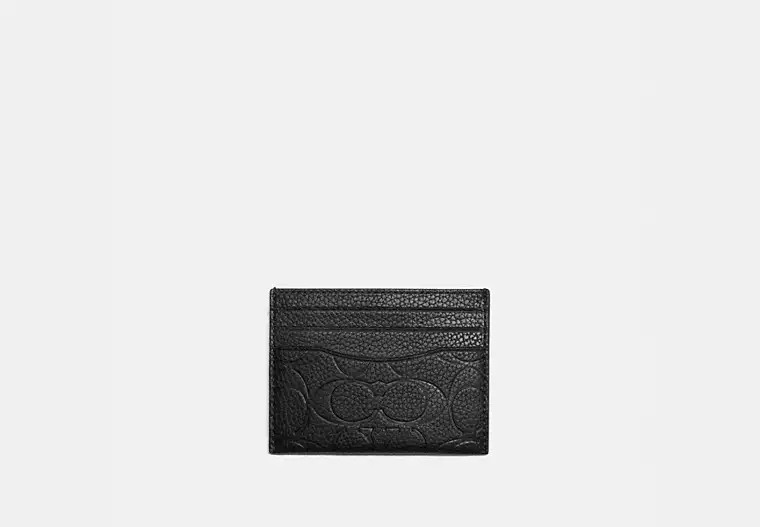 Card Case In Signature Leather | Coach (US)