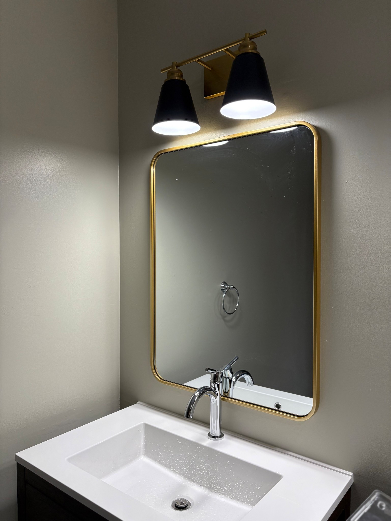 Details of some recent #upgrades to our #apartment #bathroom design. These pieces were very #affordable and #accessible, but make a big impact!

#BathroomReno #DIY #HomeDecor #BathroomFixtures

#LTKhome