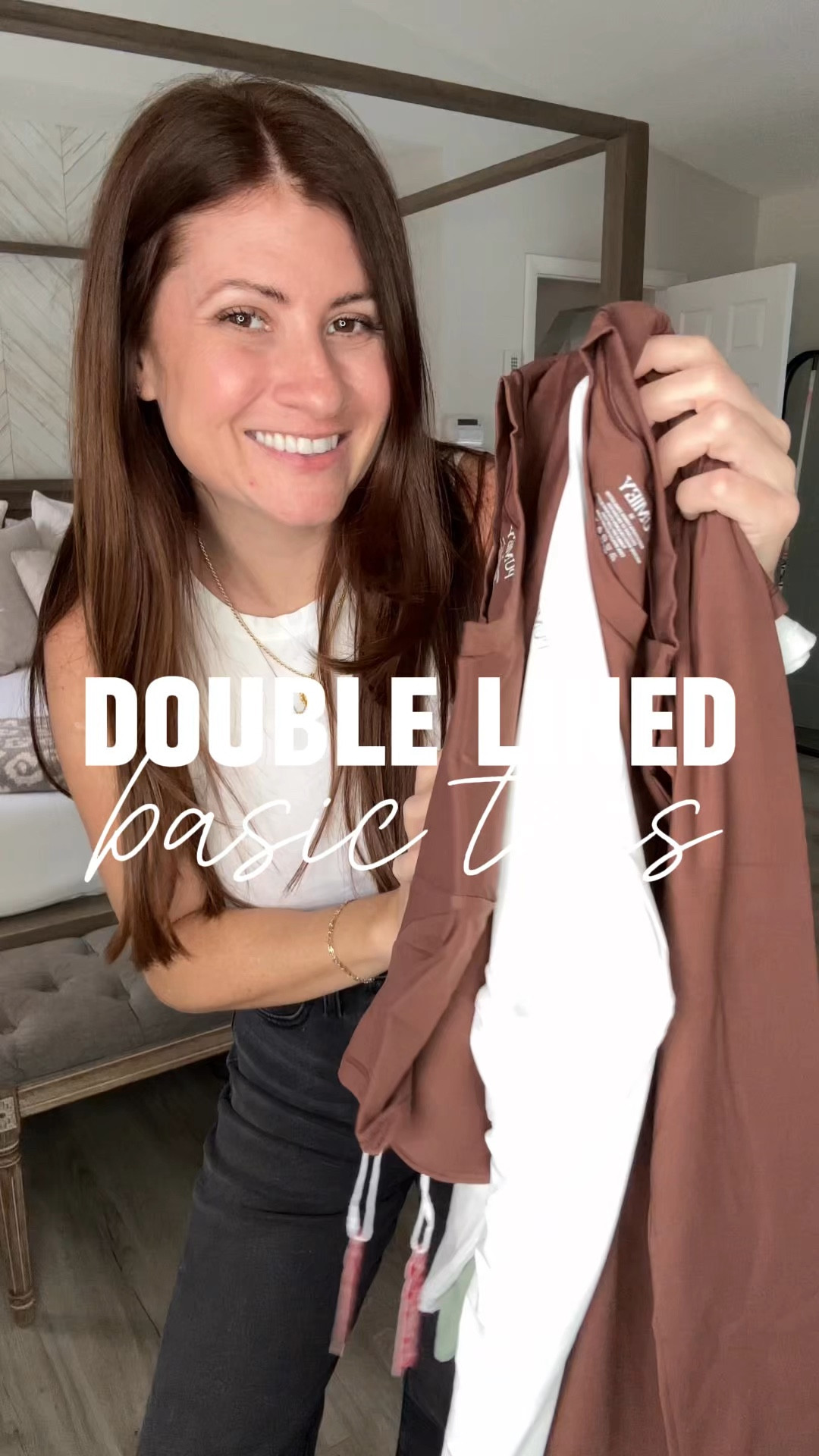 Double lined basics from Amazon! If you are looking for easy, comfy and super stretchy short sleeve basics to layer with now and wear alone later, then I have you covered! Looks and feels like a bodysuit, but it’s not!

Follow me for more affordable fashion  and easy, quick mom style!

#LTKOver40 #LTKStyleTip #LTKSeasonal