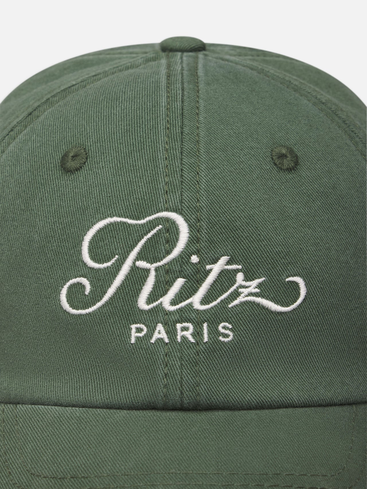 RITZ COTTON HAT HUNTER GREEN | Frame Denim