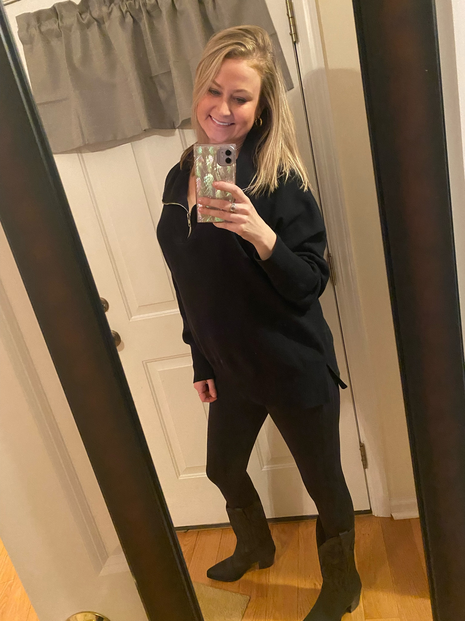 The most beautiful western leather boots by Jeffrey Campbell! So comfortable and really easy to dress up or down. True to size, got my normal size 8. 25% at urban outfitters! 

#LTKHoliday #LTKsalealert #LTKGiftGuide