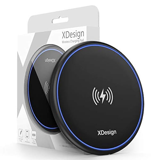 XDesign 10W Wireless Charger Compatible iPhone XS MAX, iPhone XS, iPhone XR, iPhone X, iPhone 8 8 Pl | Amazon (US)