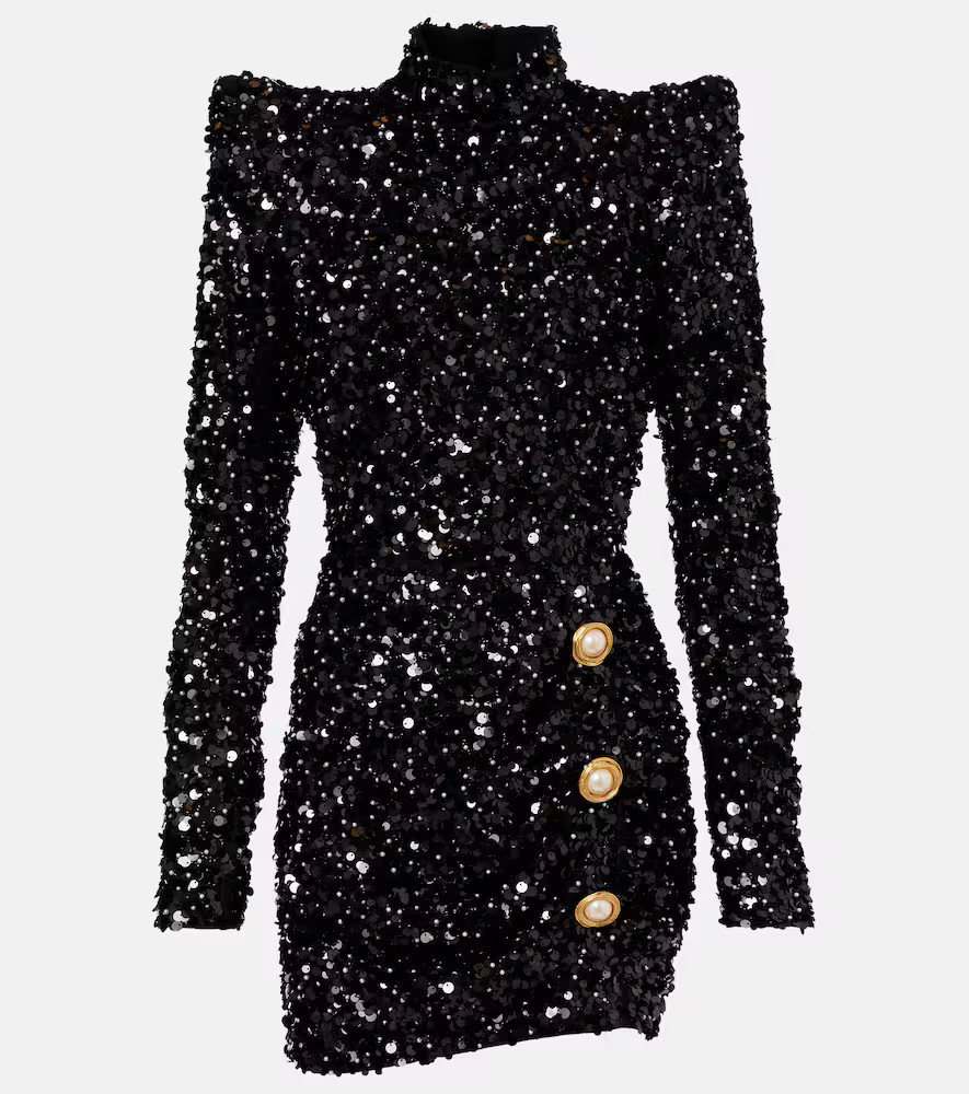 Balmain Sequined minidress | Mytheresa (US/CA)