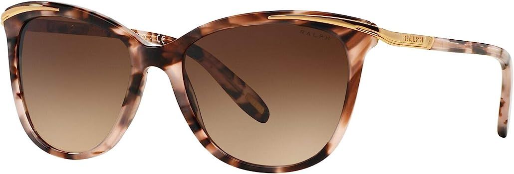 Ralph by Ralph Lauren Women's Ra5203 Cat Eye Sunglasses | Amazon (US)