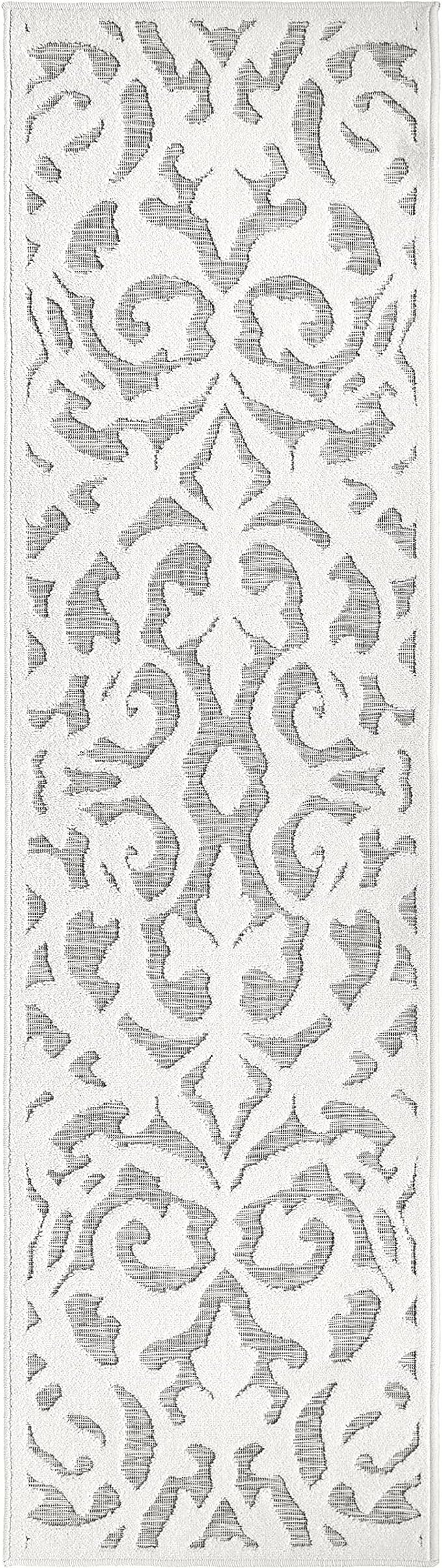 My Texas House Lady Bird Indoor/Outdoor Area Rug, Natural Gray, 1'11" x 6' Runner | Amazon (US)