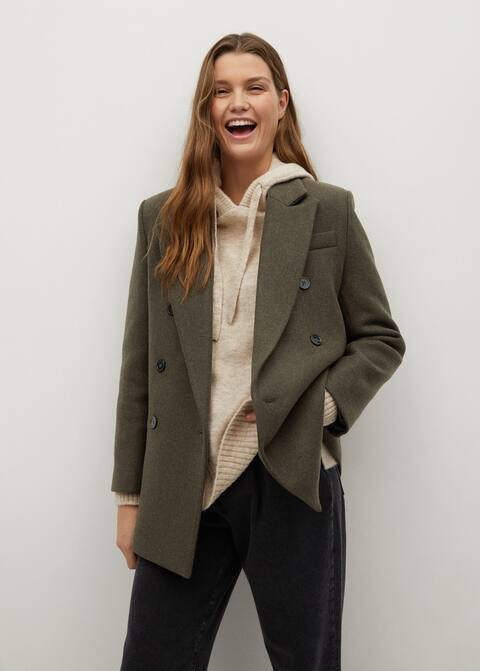 Mantel im Blazer-Stil | MANGO (DE)
