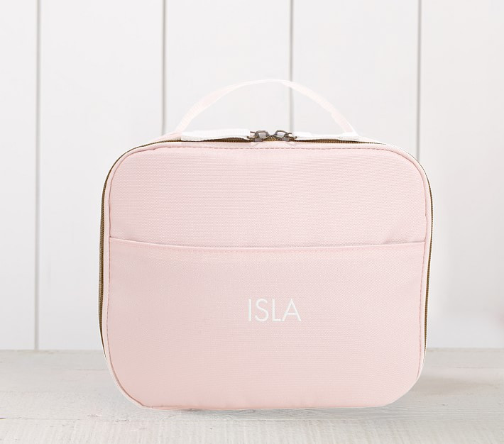 Colby Solid Blush Cold Pack Lunch Box | Pottery Barn Kids