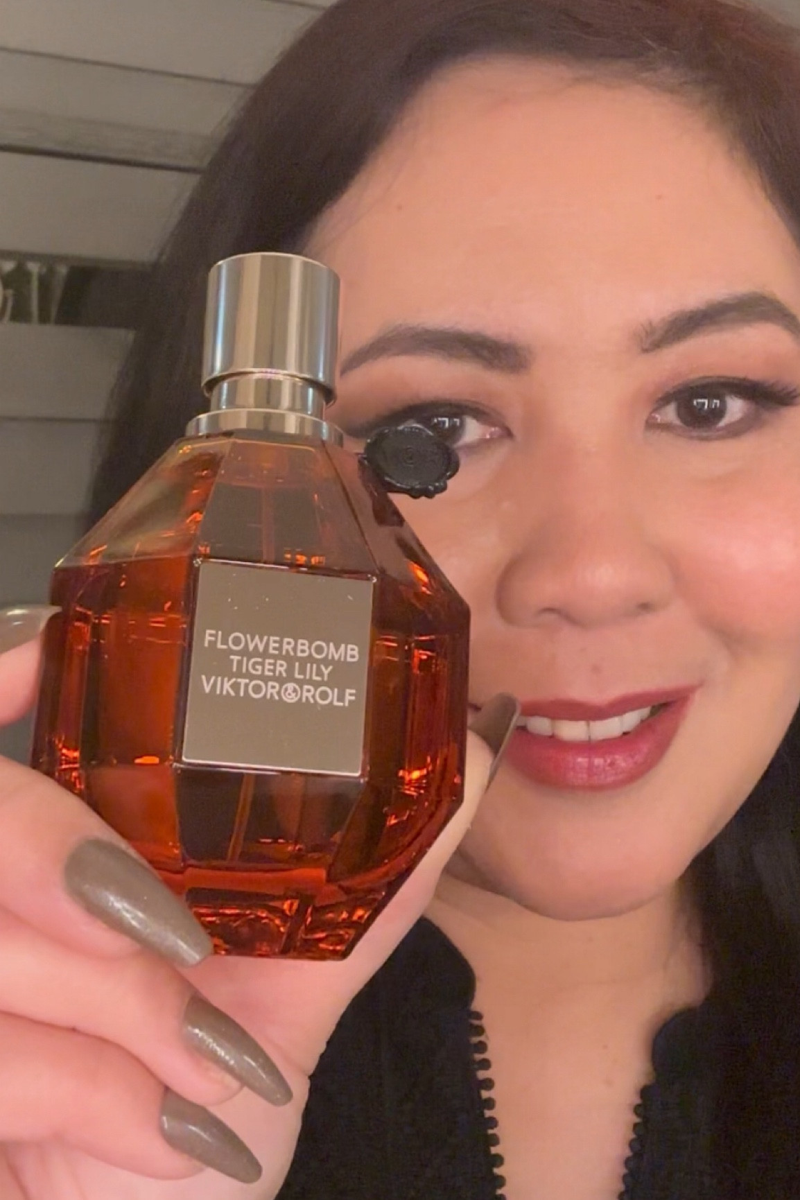 AD | #giftedbyvictorandrolffragrances @VIKTORANDROLF_FRAGRANCES

I’m so excited to partner with VIKTOR&ROLF FRAGRANCES for this NEWEST LAUNCH!🖤Thank you for sending it over!🫶🏼

Introducing the captivating 
✨FLOWERBOMB TIGER LILY EAU DE PARFUM!✨

🖤I am obsessed with this fragrance.  I kept sniffing it on my wrist the whole day and not give me a headache which is a great sign.  The unique scent is contained in an amber-colored multi-faceted diamond-shaped grenade bottle which is a signature bottle for the Flowerbomb Collection, an iconic floral perfume for women by Viktor & Rolf which I am a fan of.  This bottle is bursting with a refreshing fruity floral, warm and sophisticated.  The blend of scent notes is a celebration for a woman who is confident, independently strong, and fierce.  This fragrance makes me feel like I can walk into any room confident and radiant.  This is for a woman who can embrace her femininity and radiate her glow.  A woman who loves summer and tropical vibes.  I would wear this day and night.  From normal days to special occasions. I love this!🖤

——————
About:
This is a warm addition to the Flowerbomb fragrance family. This floral perfume opens with a refreshing burst of coconut milk accord. At the heart lies a floral bouquet centered around the exotic tiger lily accord introducing a wild facet to this women’s perfume. A juicy mango accord envelops the warm benzoin base for a tropical sensuality.  With Flowerbomb Tiger Lily, unleash the power of the wild Tiger lily, a symbol of confidence, to let your sensuality roar. This feminine perfume is the newest Flowerbomb fragrance, a warm solar fragrance that transports you to a summer oasis.

🌱Fragrance Family: Floral Ambery Fruity

🌱Key Top Notes: Coconut Milk Accord, Tiger Lily Accord, Mango Accord, Benzoin

Available 🛍️at US.VIKTOR-ROLF. COM
Comment “link” and I will DM you the link to this new fragrance.

#flowerbombtigerlily #flowerbomb #perfumetok #lifewithcarms

Would you like to try this?

#LTKbeauty #LTKGiftGuide