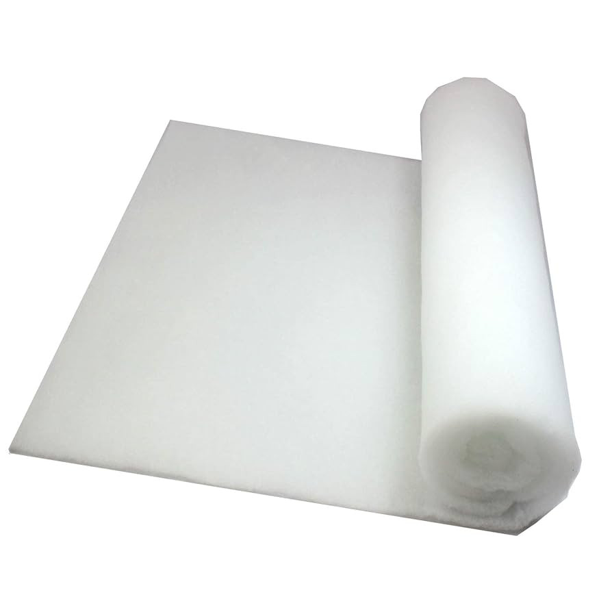 Mybecca 36 Inch Wide (2 Yard) Quilt Batting Multipurpose Dacron Fiber Polyester Wadding Fabric Lo... | Amazon (US)