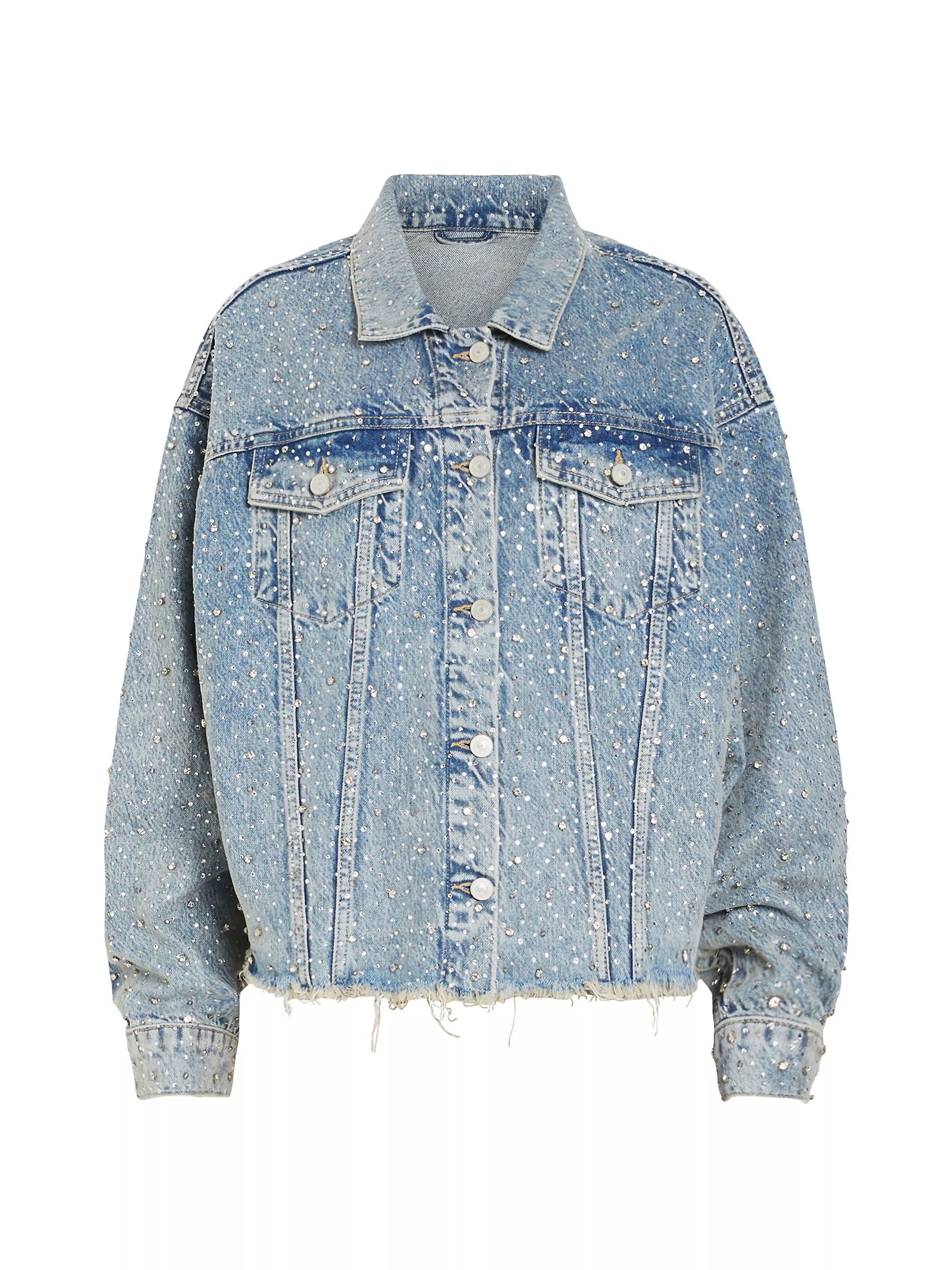 Piper Embellished Denim Jacket | Saks Fifth Avenue
