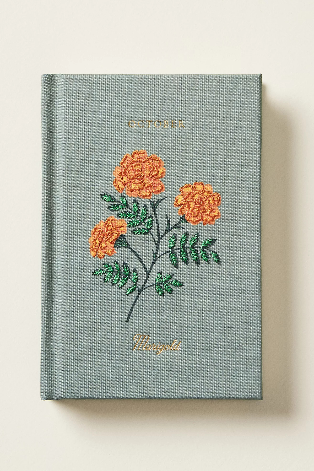 Rifle Paper Co. Birth Month Embroidered Mini Hardcover Journal | Anthropologie (US)