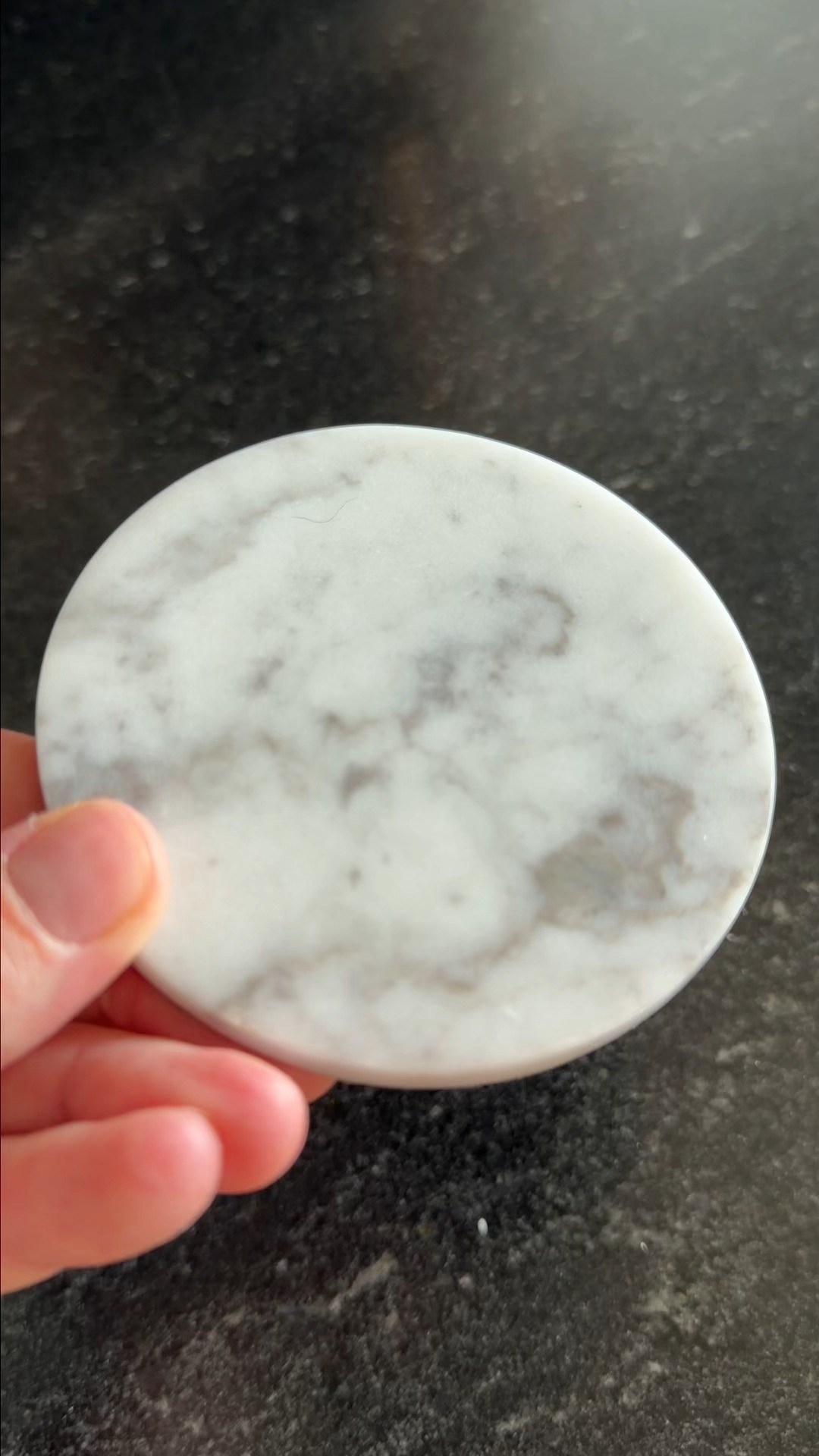 I know coasters aren't exactly exciting 😅 but these marble ones are one of those things that make your house feel a little more put together without trying. They're heavy, look expensive, and save my tables from the endless coffee cups and water glasses around here.

I've had mine forever and would absolutely buy them again. 

 #LTKmomlife #LTKvlog #LTKHome