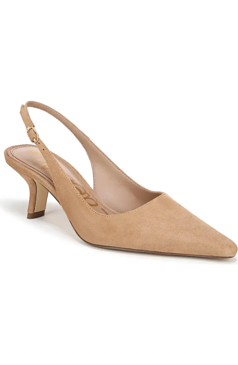 Bianka Pointed Toe Slingback Pump (Women) | Nordstrom