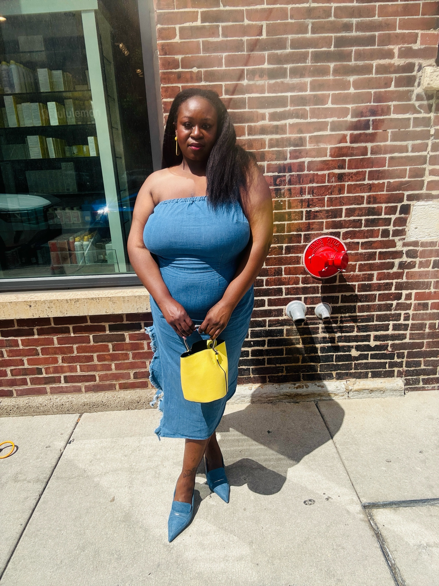 Love a denim dress! 

#LTKStyleTip #LTKFindsUnder100 #LTKPlusSize