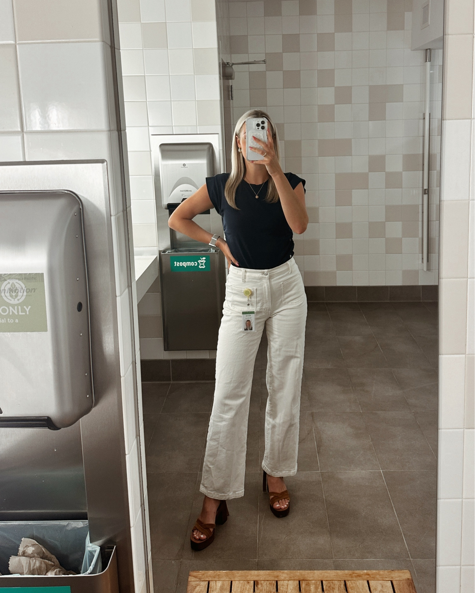 Staples for cooperate workwear. My goal is to have pieces that are interchangeable making cooperate workwear easier. While adding in pops of fun. 

Necklace from Anthropologie. Message me for the Amazon dupe $12.99. 

#coperateootd #corporaregirly #corporatelife work outfit #jeans#LTKxNSale

#LTKWorkwear #LTKStyleTip