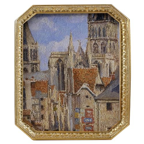 SIKOO 8x10 Vintage Picture Frames Gold Frame Wall Art Gallery Antique Picture frames Tabletop and Wall Mount | Amazon (US)