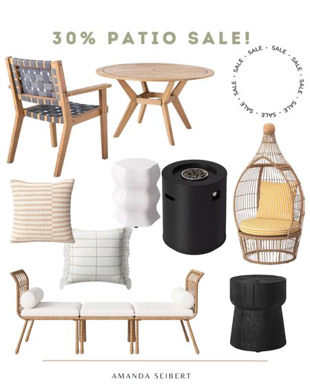 30% patio! The chairs and bench are so fun! 

#patio #patiofurniture #patiosale #throwpillows #outdoorliving 



#LTKSeasonal #LTKhome #LTKsalealert