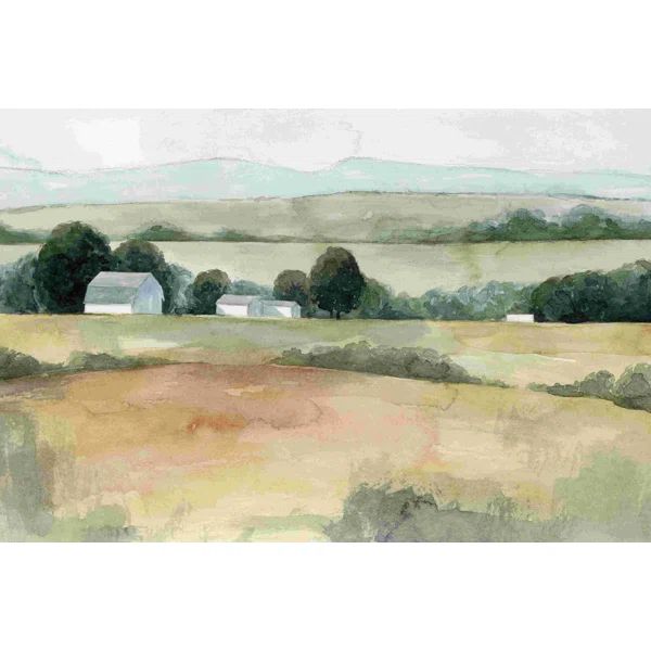 Family Farm I by - Wrapped Canvas Painting | Wayfair North America