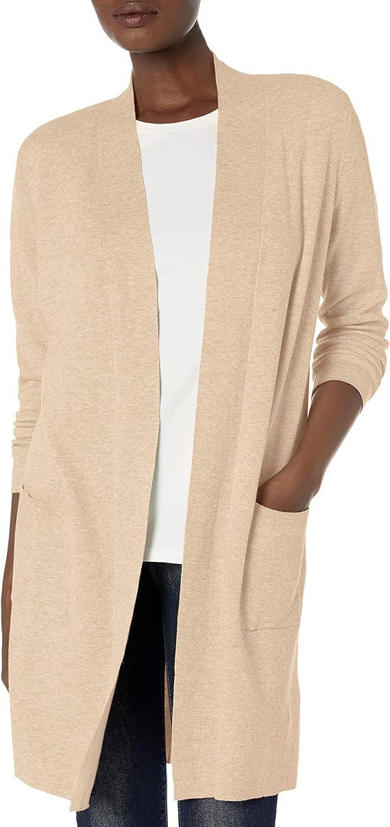 Chaps Women's Long Sleeve Cotton Modal-Cardigan Sweater | Amazon (US)