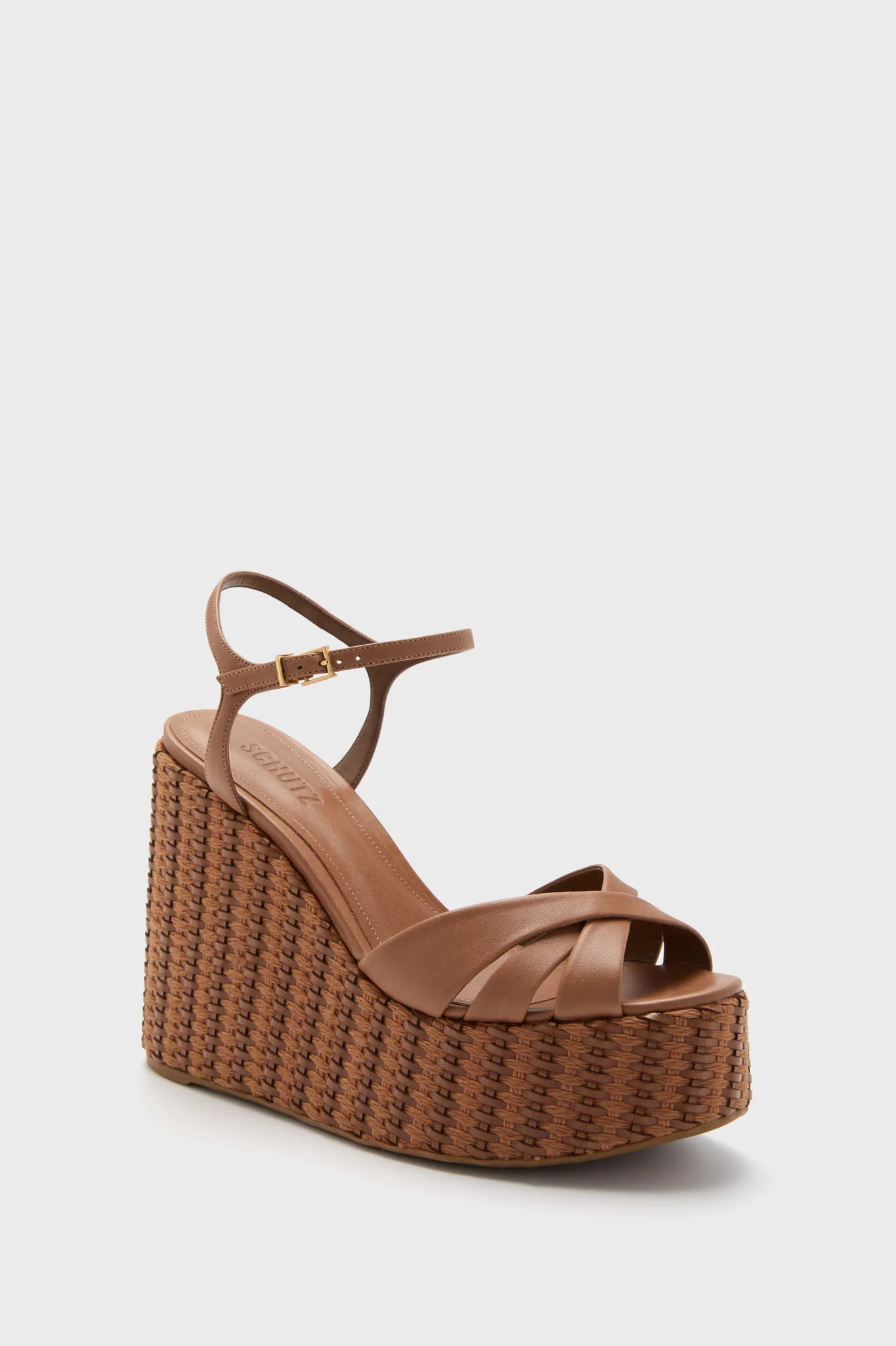 Caramel Coffee Keefa Wedge Platforms | Tuckernuck (US)