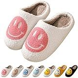 PLMOKN Slippers for women indoor and outdoor men open toe fluffy cute smile face slippers | Amazon (US)