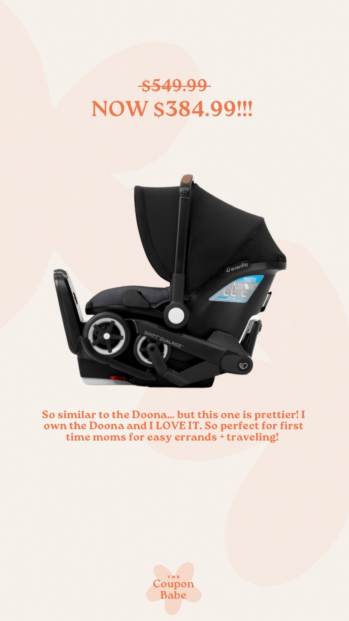 30% off now @ Target + Amazon!

Evenflo Shyft Dualride, First time mom, strollers, travel systems

#LTKfamily #LTKbaby