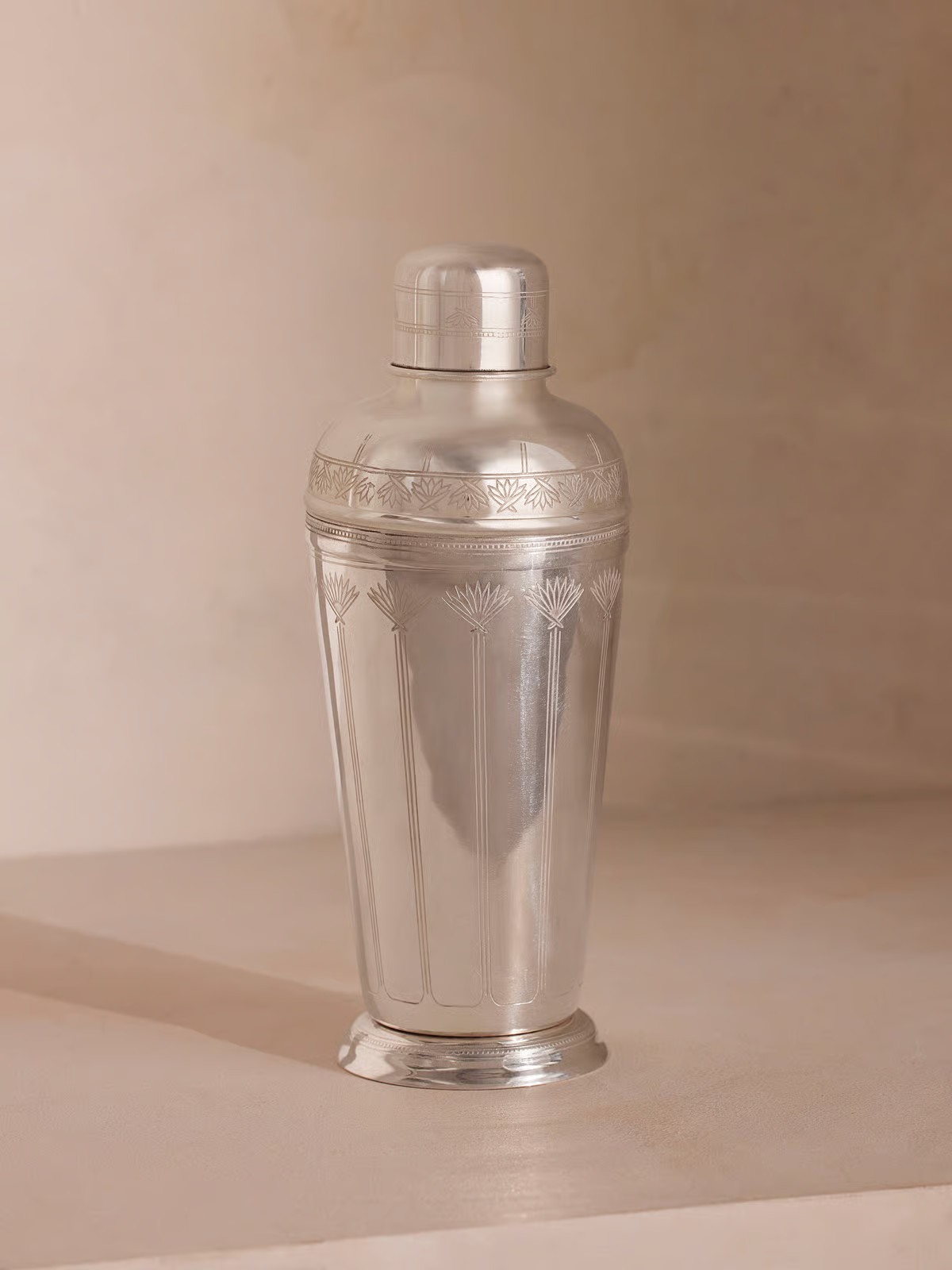 Rochester Engraved Silver Cocktail Shaker - Soho Home | Soho Home Ltd
