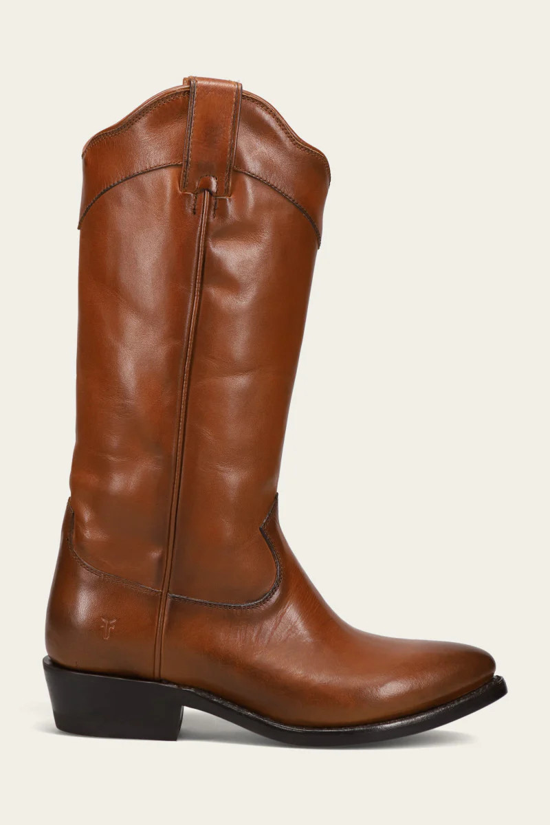 Women's Caramel Billy Daisy Pull On Boots | The Frye Company | FRYE
