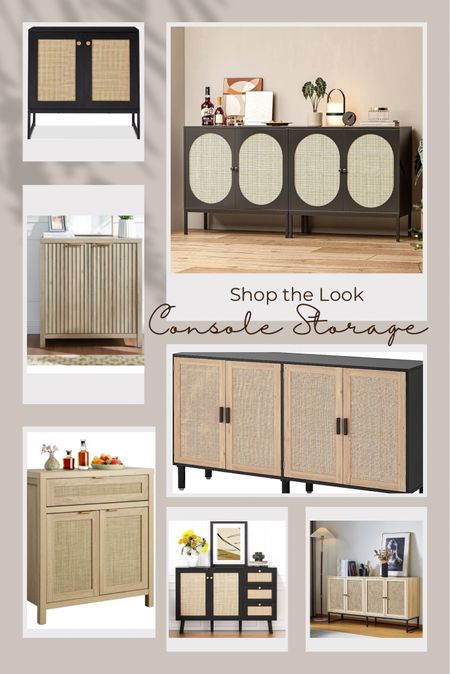 Shop the Look! Modern Console Storage Cabinets. Perfect for toy storage, media storage and entryway storage. 

#LTKHome #LTKFamily #LTKSaleAlert