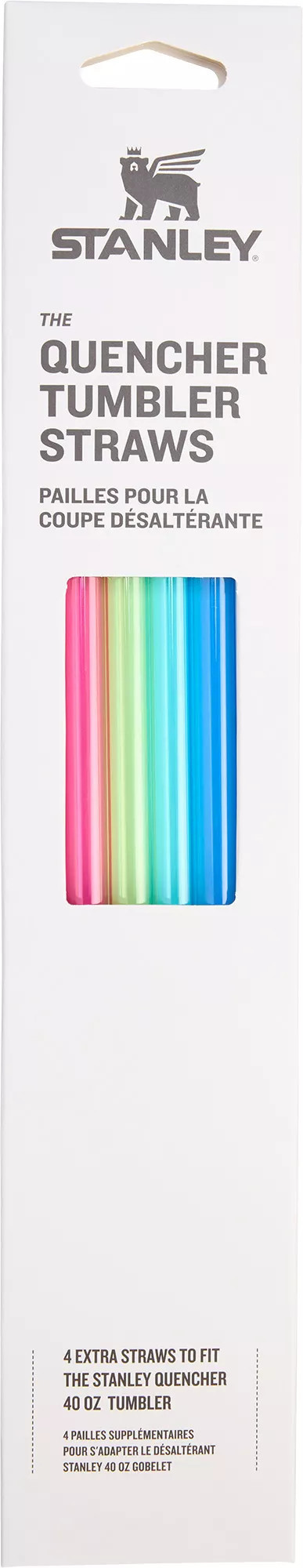 Stanley Adventure Quencher 40oz Travel Tumbler Straws 4-Pack, Summer 1 | Golf Galaxy