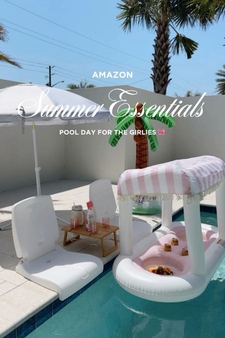 Pool day summer essentials for the girlies 🌸

Summer Essentials // Pool Day Essentials // Summer Amazon Finds // Summer Favorites // Poolside Chairs // Pool Essentials // Summer Home Finds 

#LTKHome #LTKSwim