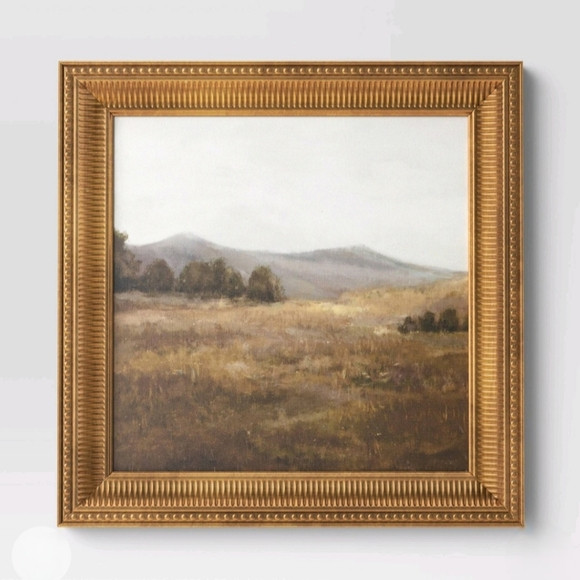Threshold 12" x 12" Prairie Land Framed Canvas Board | Poshmark