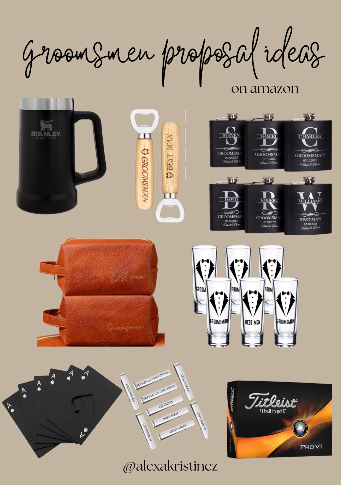 groomsmen proposal ideas all on amazon 🤵🤍

#LTKwedding #LTKGiftGuide #LTKparties