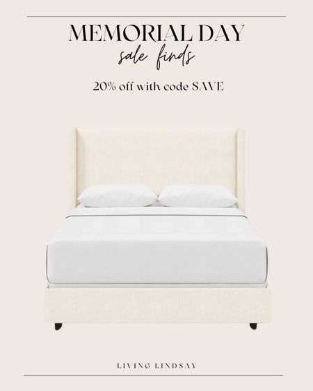 Upholstered bed

#LTKStyleTip #LTKSaleAlert #LTKHome