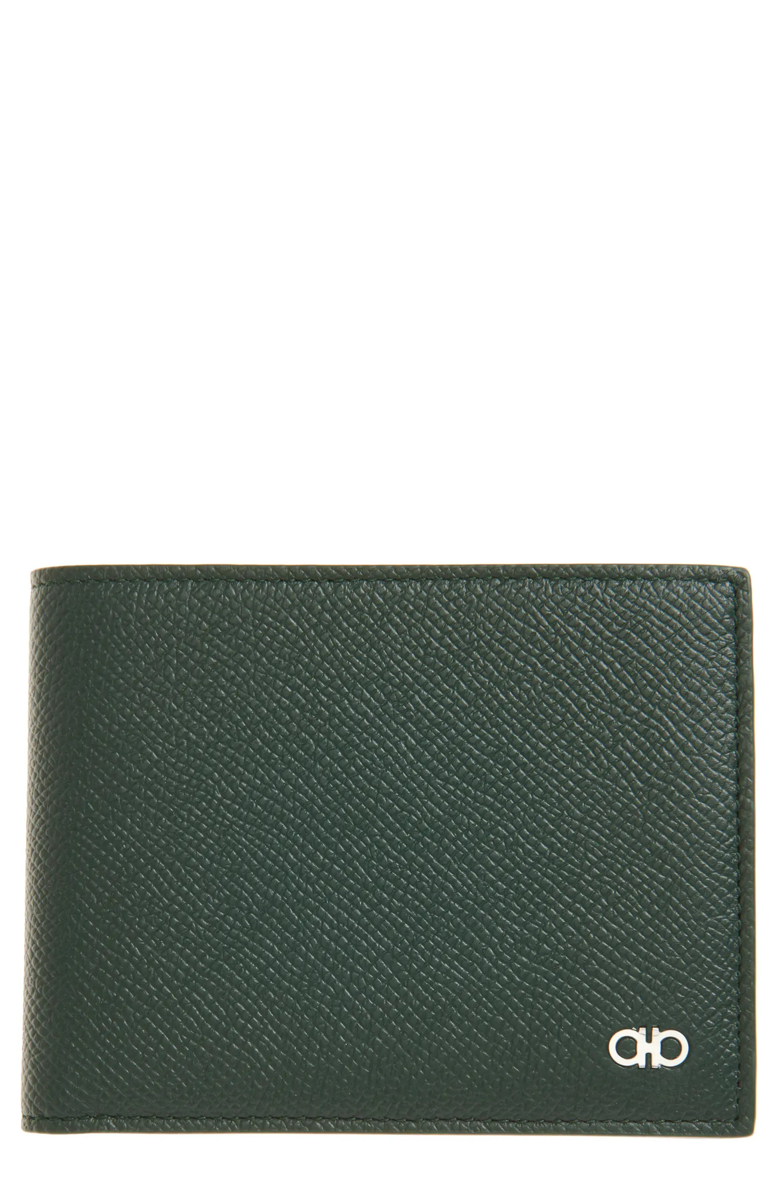Micro Gancio Leather Bifold Wallet | Nordstrom