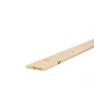 1 in. x 6 in. x 8 ft. Premium Kiln-Dried Square Edge Whitewood Common Board 914770 - The Home Dep... | The Home Depot
