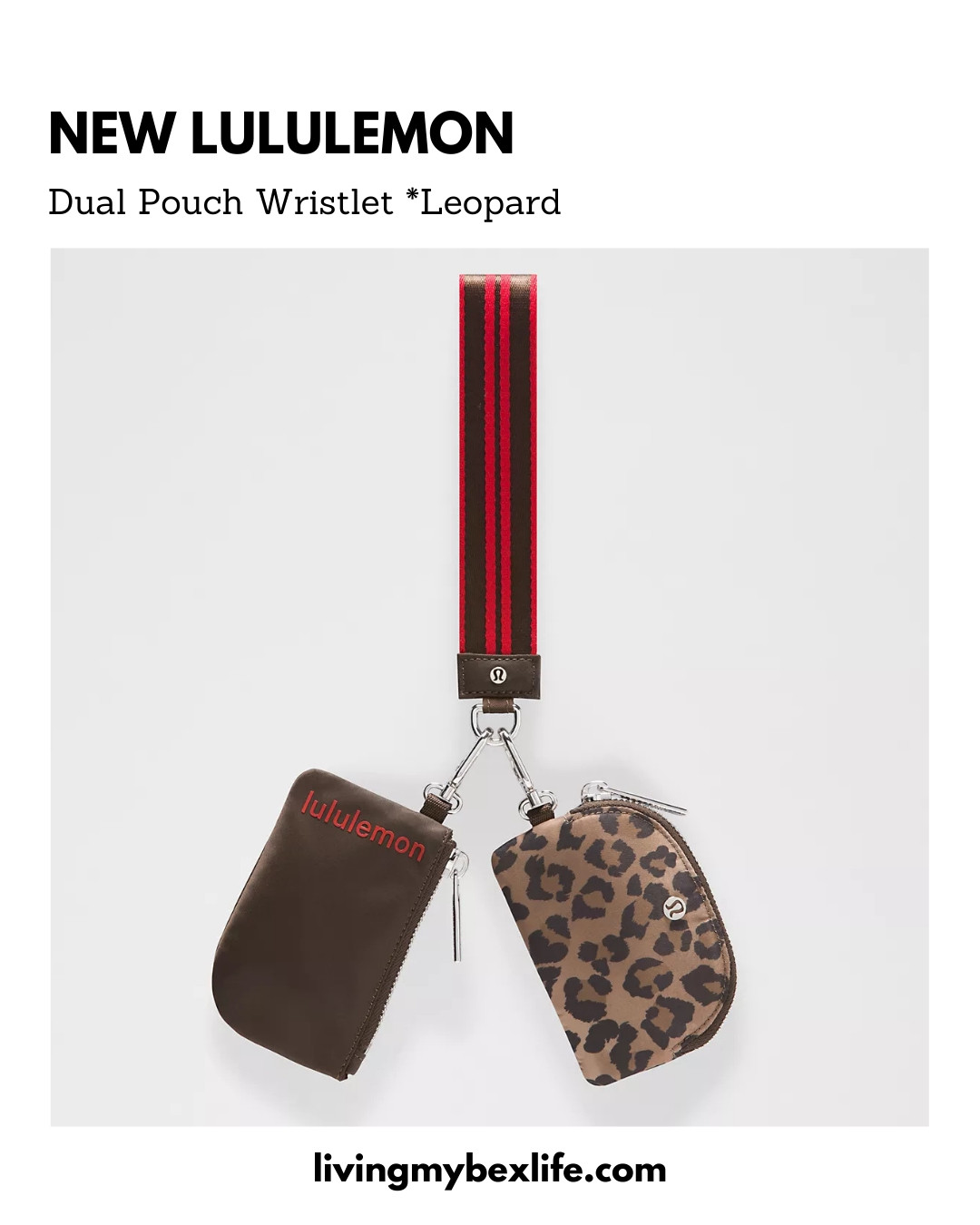 new lululemon leopard print is here! Dual Pouch Wristlet *Leopard 

 #LTKootd #LTKfitnessgoals #LTKActive