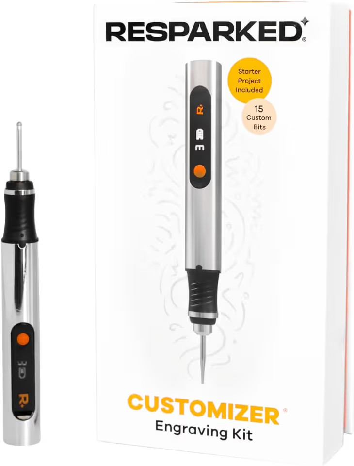 Customizer™ Special Edition Engraving Kit – DIY Starter Set with Engraving Pen, Bits & Materi... | Amazon (US)