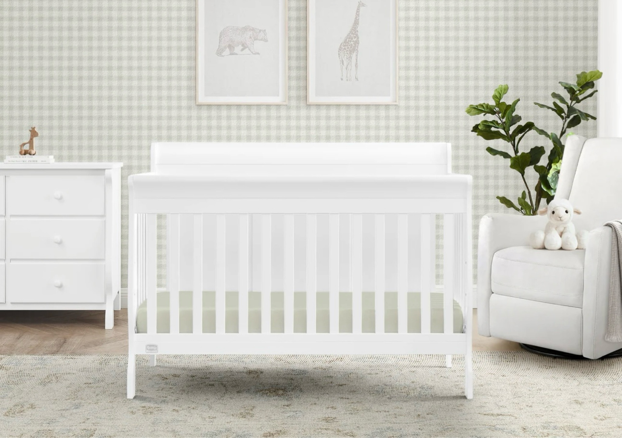 Carter 6-in-1 Convertible infant to kids  Crib 

How it works* 
Crib converts to toddler bed, daybed, sofa, full size bed with headboard and footboard and full size bed with headboard only! 

Safety *
This crib is GREENGUARD Gold Certified, meaning it meets or exceeds the most stringent chemical emissions standards to create a healthier home for your child. Tested for more than 10,000 chemicals and VOCs, this crib is certified to contribute to cleaner indoor air

#LTKBaby #LTKHome #LTKBump