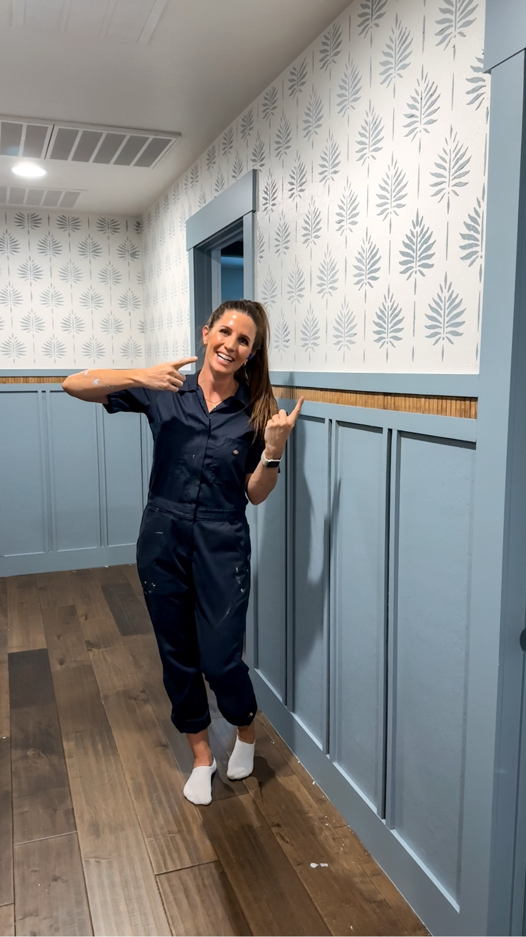 Everything you need! I just posted a reel on the gram with full details on how to do it too. I also added some paint from Sherwin Williams. Color is debonair!

#LTKFamily #LTKHome