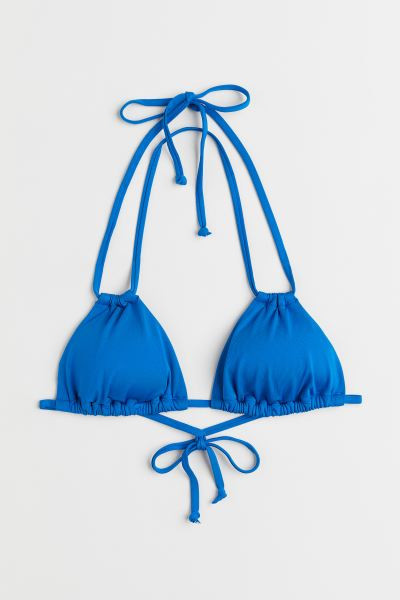 Wattiertes Triangel-Bikinitop | H&M (DE, AT, CH, NL, FI)