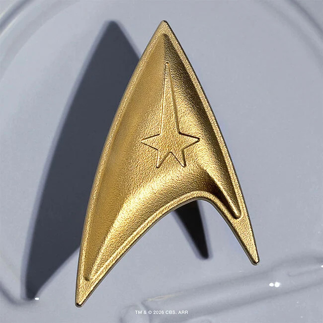 Le Creuset Star Trek Collection Starfleet Delta Knob