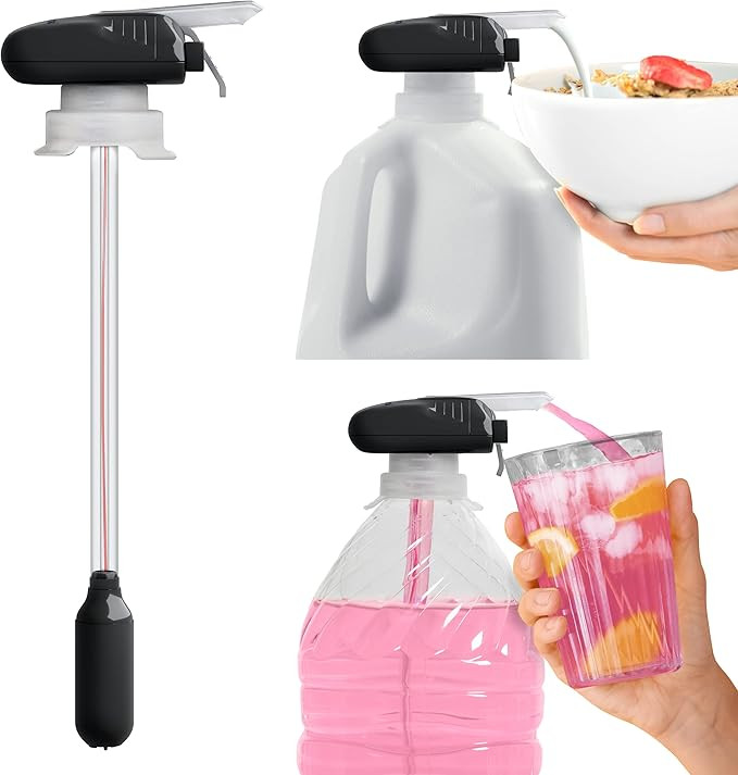The Magic Tap Automatic Drink Dispenser: Hands-Free Milk, Beverage Dispenser, Drink Dispenser for... | Amazon (US)