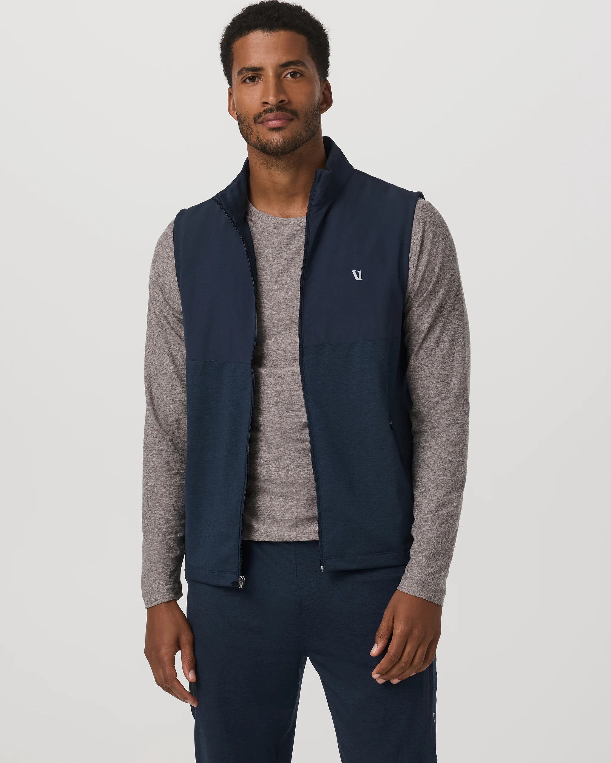 Sunday Element Vest | Men's Ink Heather Vest | Vuori | Vuori Clothing (US & Canada)