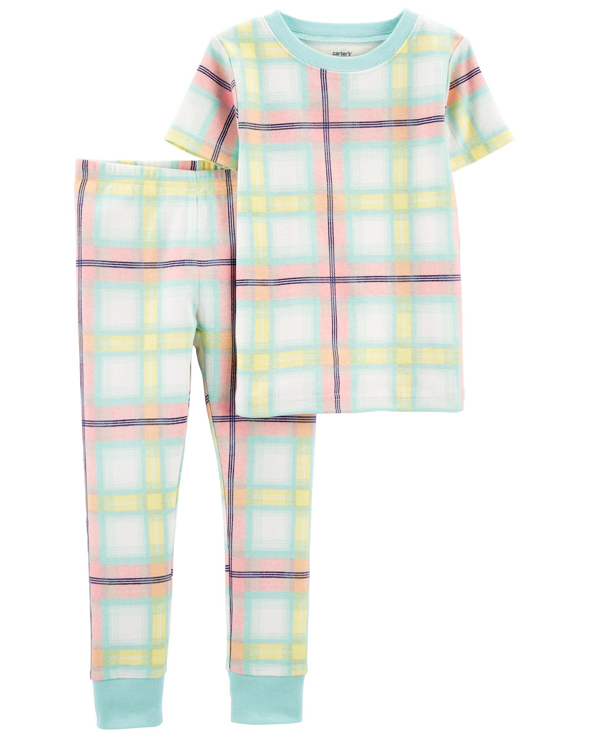 Toddler 2-Piece Plaid 100% Snug Fit Cotton PJs | Carter's