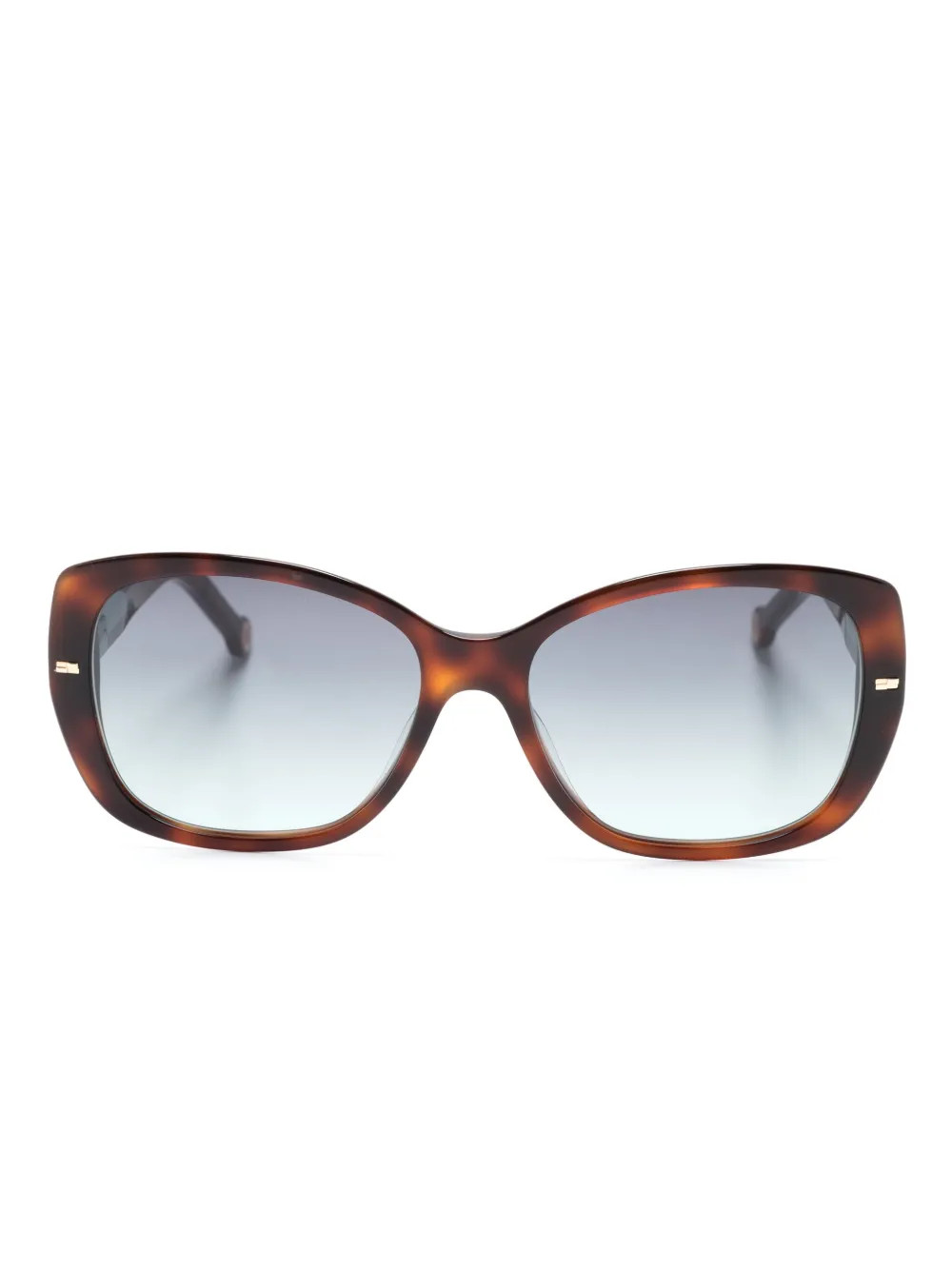 Carolina Herrera Tortoiseshell butterfly-frame Sunglasses | Brown | FARFETCH BH | Farfetch Global