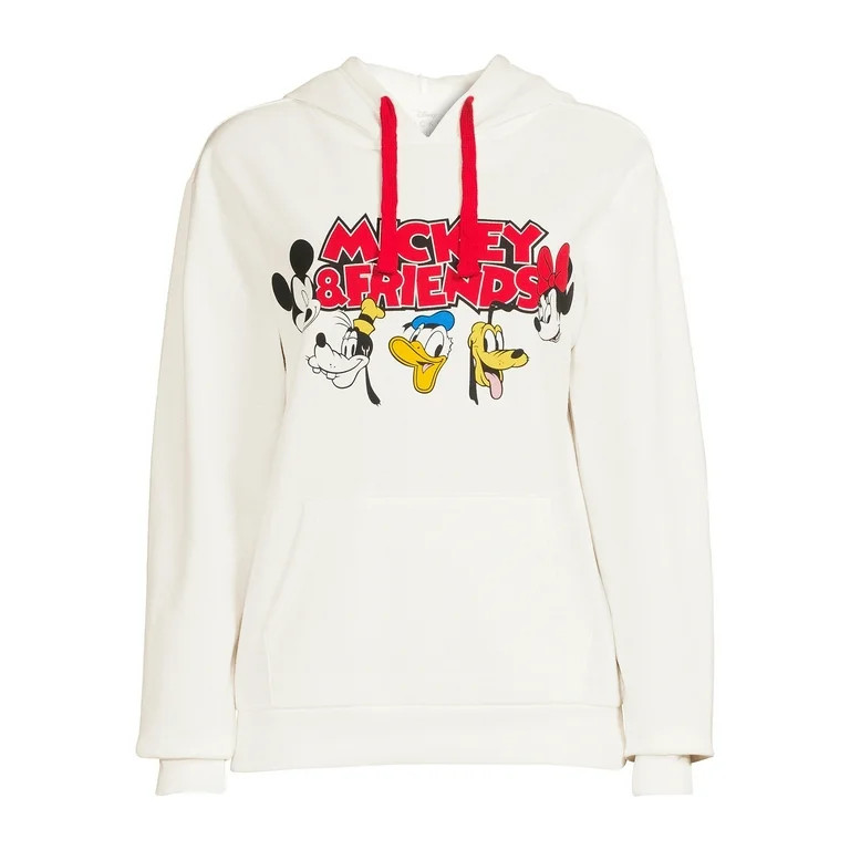 Mickey Mouse Junior's Graphic Print Hoodie | Walmart (US)