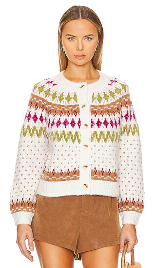 Calista Sweater in Snow | Revolve Clothing (Global)