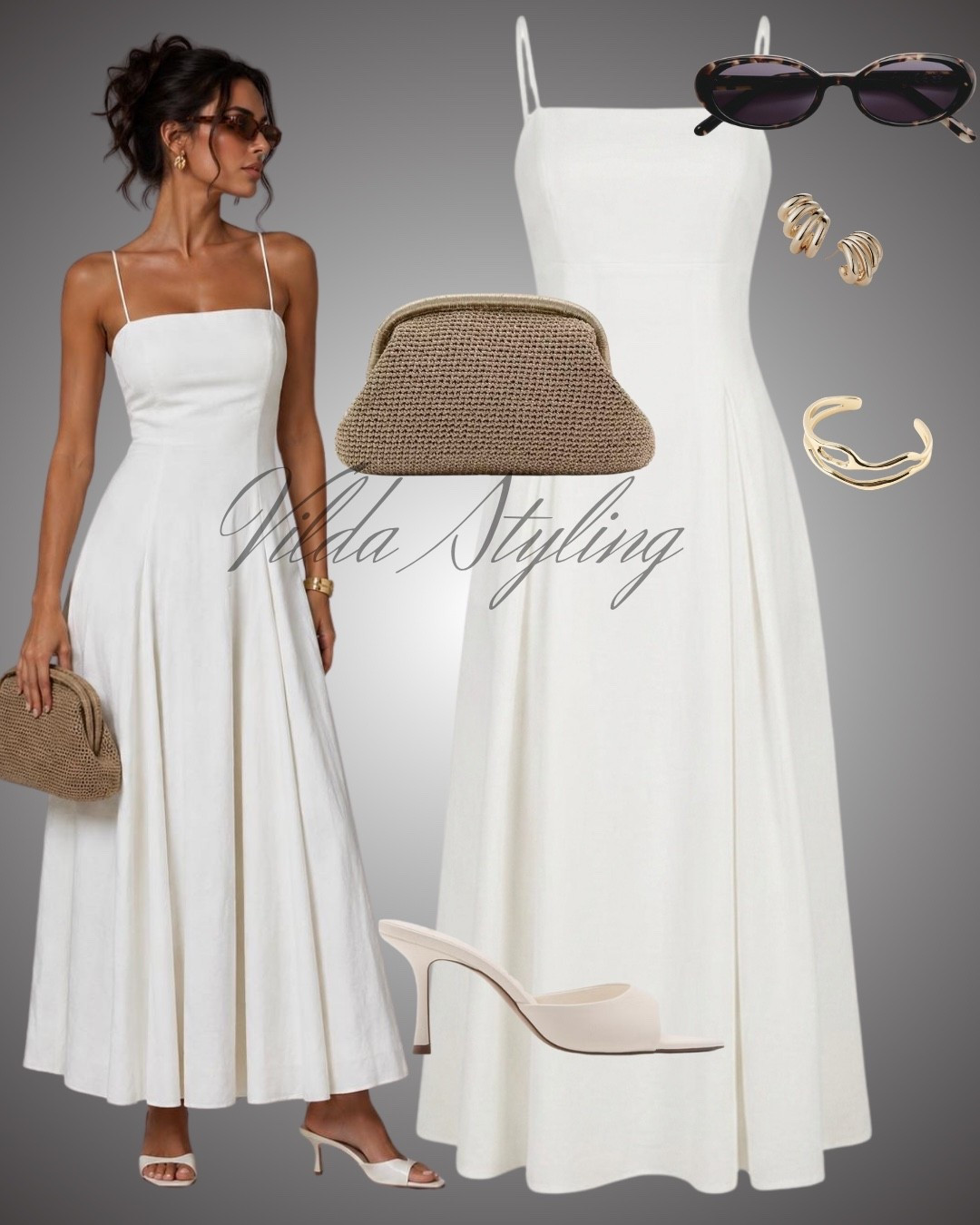 Classic & Elegant 🤍✨
The ultimate summer uniform—simple, elegant, and timeless. 🤍 I’m loving the clean lines of this white midi dress. 
#LTKstyletip #LTKeurope #summerwhites #minimaliststyle #neutralstyle #ootd #summeroutfits #elegantstyle #capsulewardrobe

#LTKsummer #LTKdatenight #LTKdresses