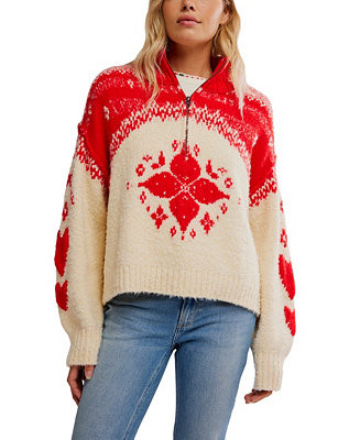 Free People Women's Mythical Long-Sleeve Turtle Neck Sweater - Macy's | Macy's